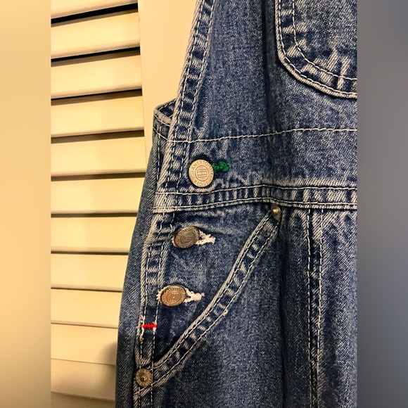Vintage Tommy Hilfiger Kids Wide Leg Overalls - Picture 3 of 5